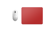Mus - Pulsar Bundle - X2H v3 Mini White + ParaControl Medium v2 Mousepad - Gamingmus - Optic - 6 knappar - Vit - 8501023
