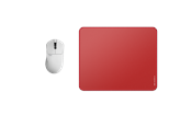 Mus - Pulsar Bundle - X3 Mini White + ParaControl Medium v2 Mousepad - Gamingmus - Optic - 6 knappar - Vit - 8501024