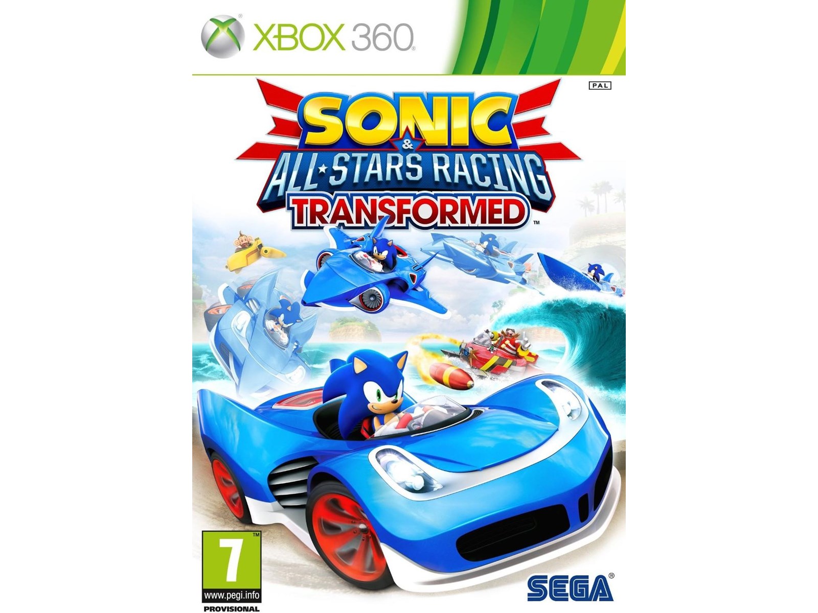 Sonic All Stars Racing Transformed Xbox 360 Rom