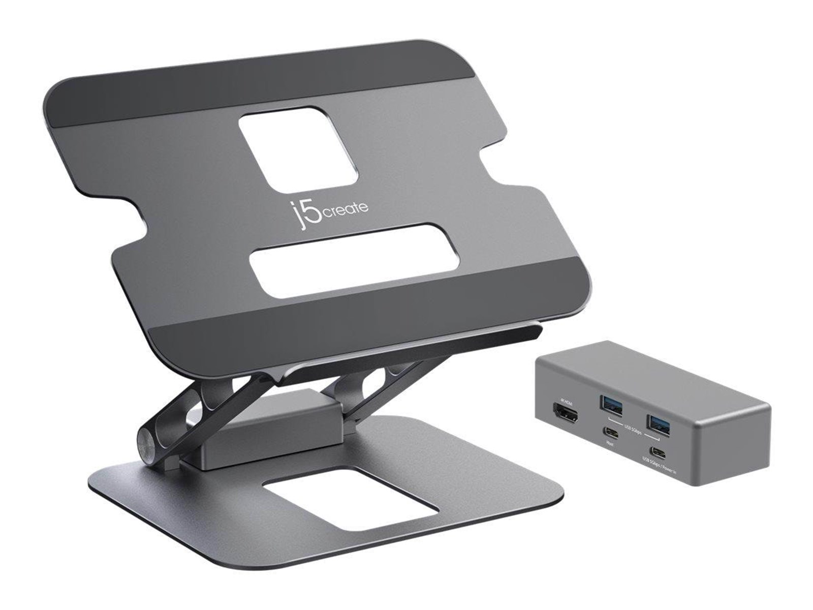 Dockning j5create Multi-Angle 4K Docking Stand | Billig