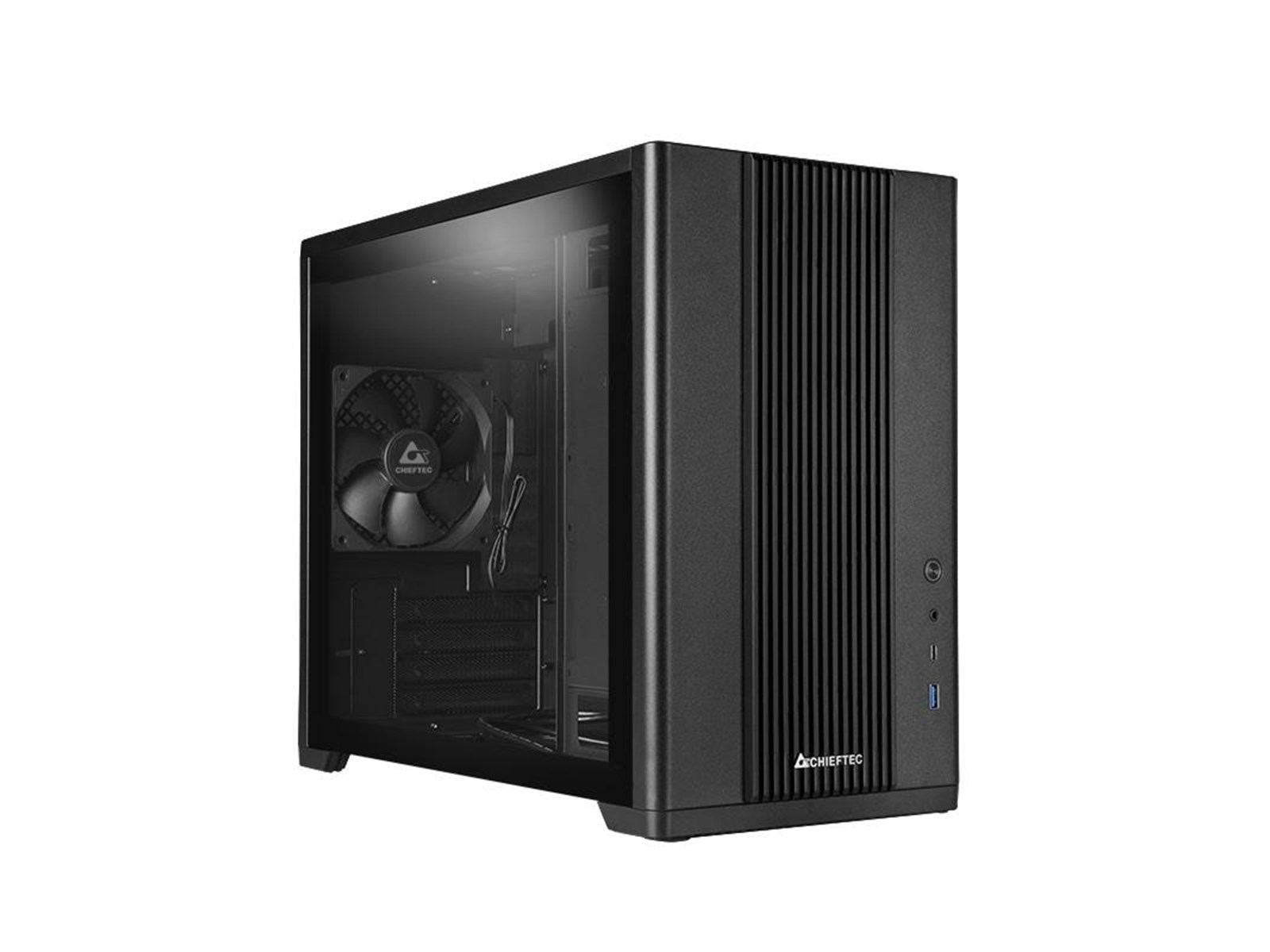 Chieftec BX-10B-OP - tower - micro ATX - Chassi - Tower - Svart