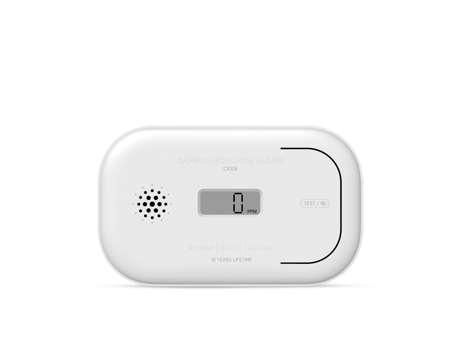 Housegard CA108 carbon monoxide alarm with LCD display incl. 3-year ...