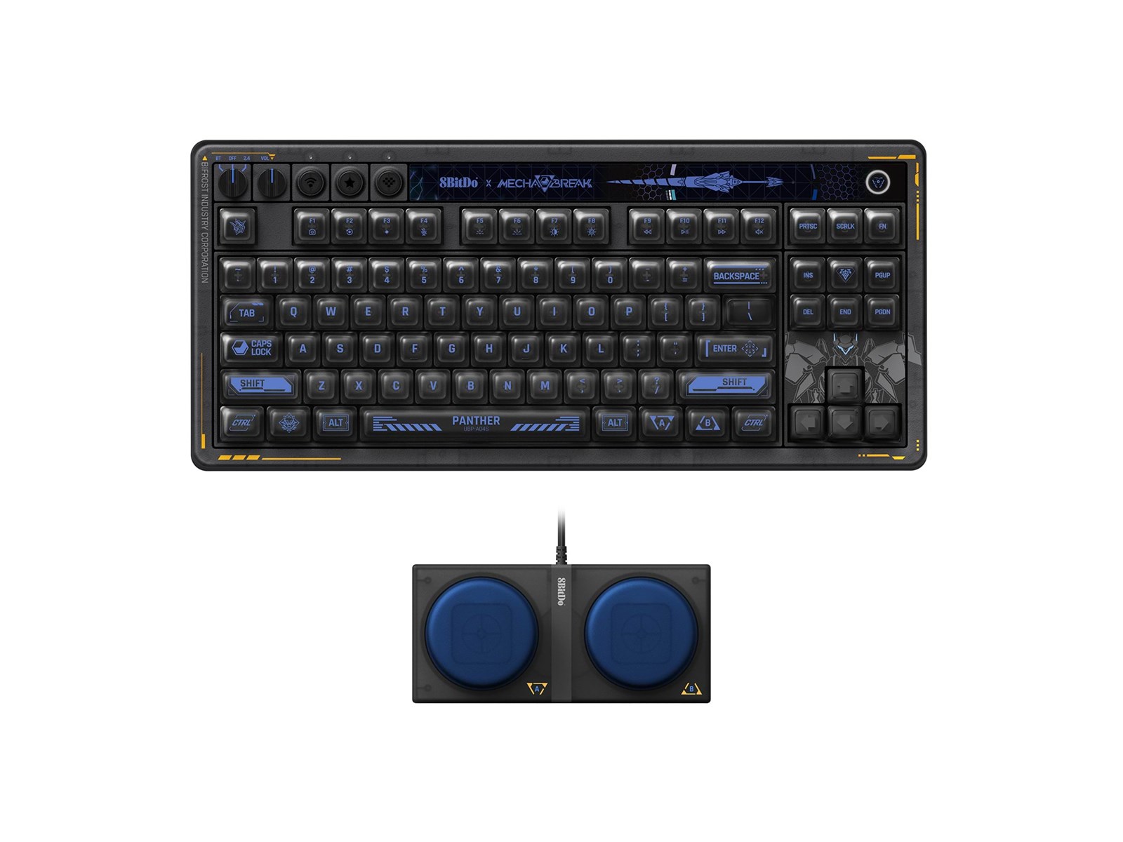 8BitDo Mechanical Keyboard - Mecha Break Edition - ANSI - Engelska (US)