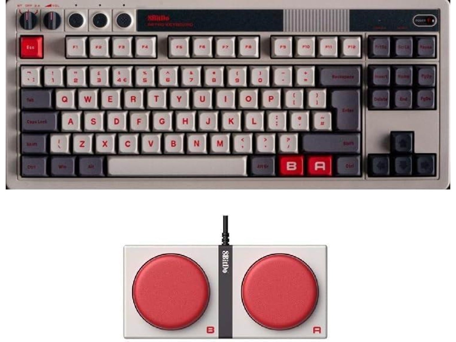 8BitDo Retro Mechanical Keyboard (N Edition) - Engelska (UK) | Billig