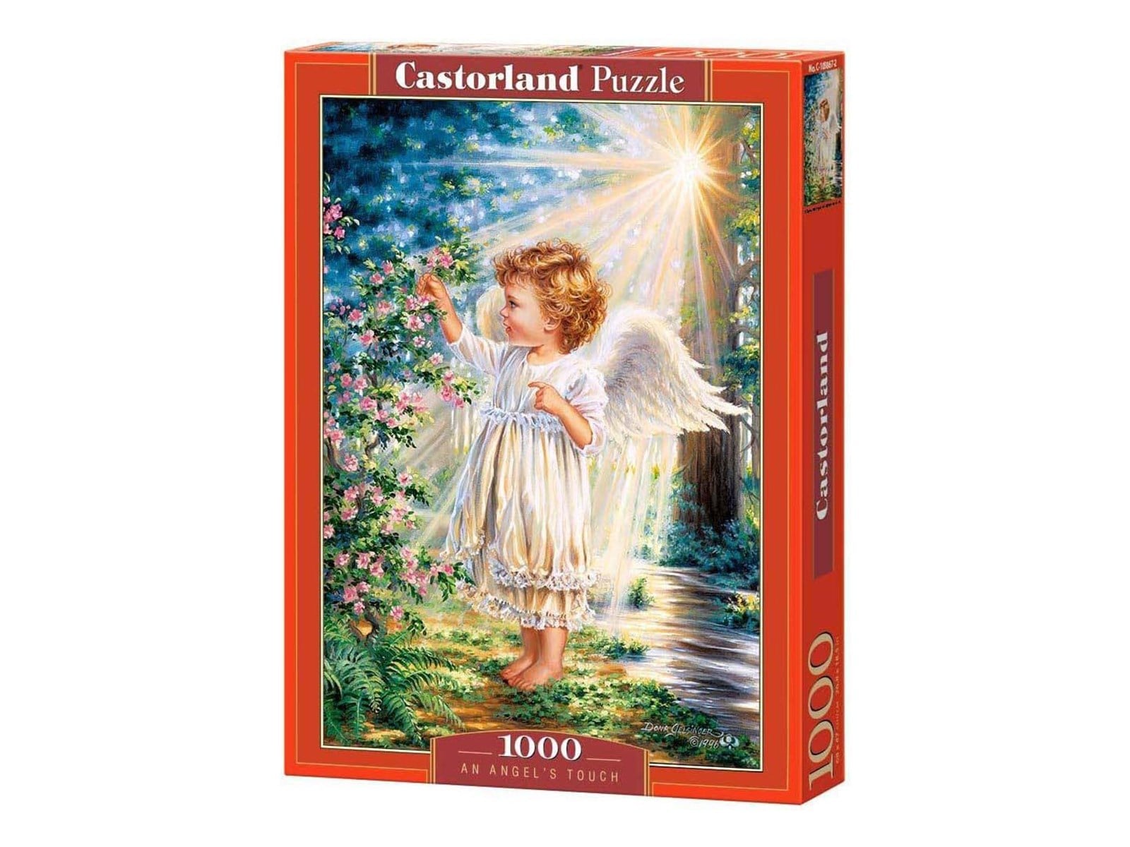 Castorland 1000 Piece Puzzle - An Angel's Touch | Fun Family Activity - View #4