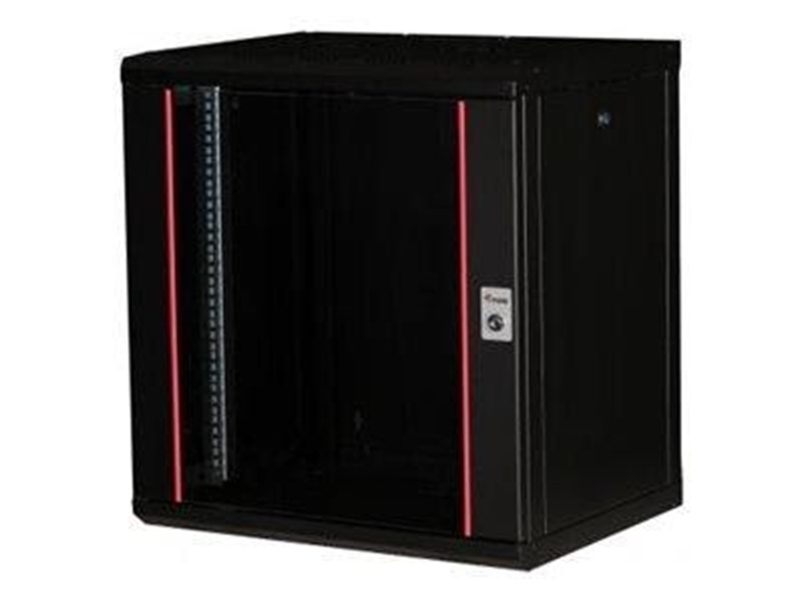 Equip Pro Mount - rack - 600x450 mm with glass door removable and ...