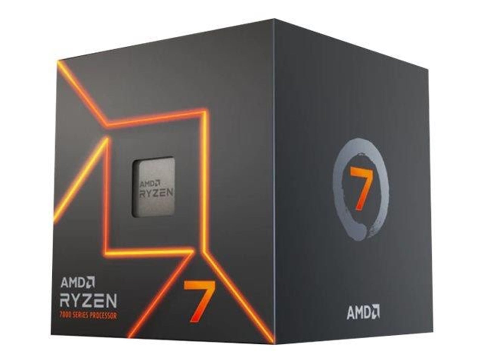 AMD Ryzen 7 7700 / 3.8 GHz processor - Box CPU - 8 kärnor - 3.8 GHz ...