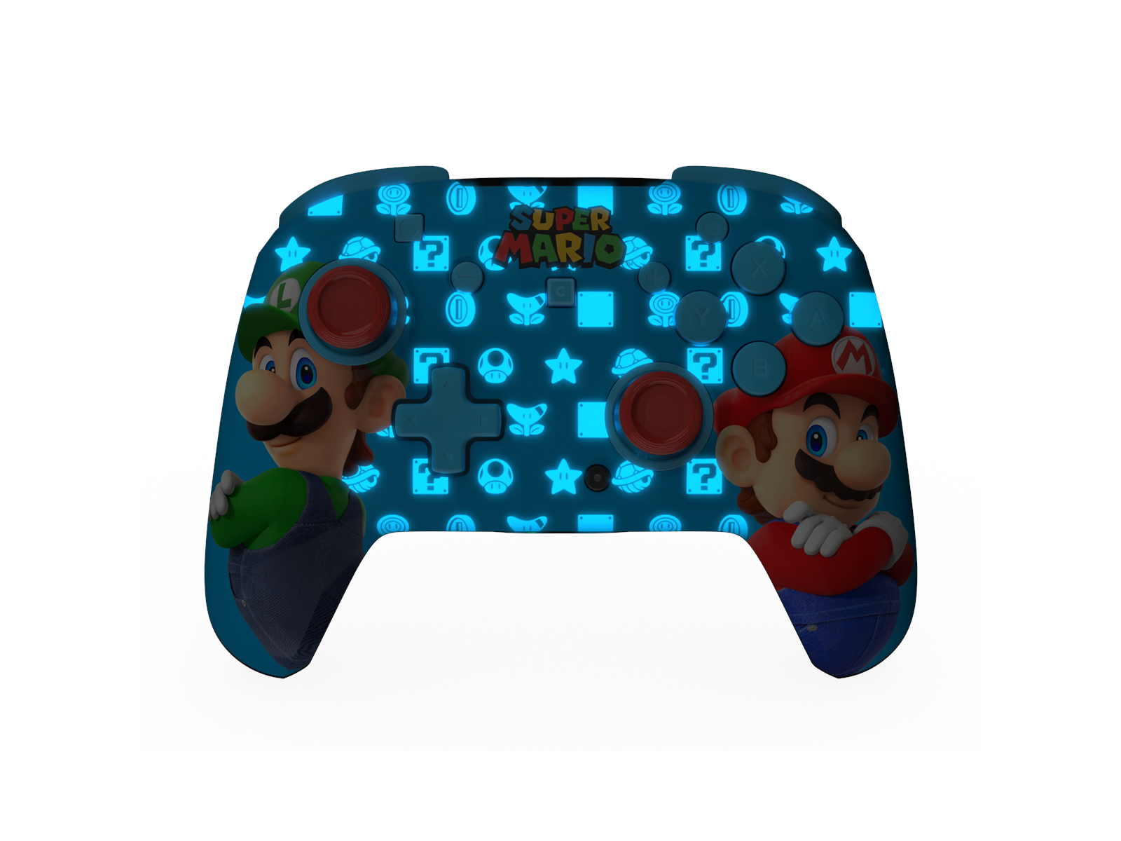 Turtle Beach Rematch RGB Mario & Luigi - Wireless Controller - Nintendo ...