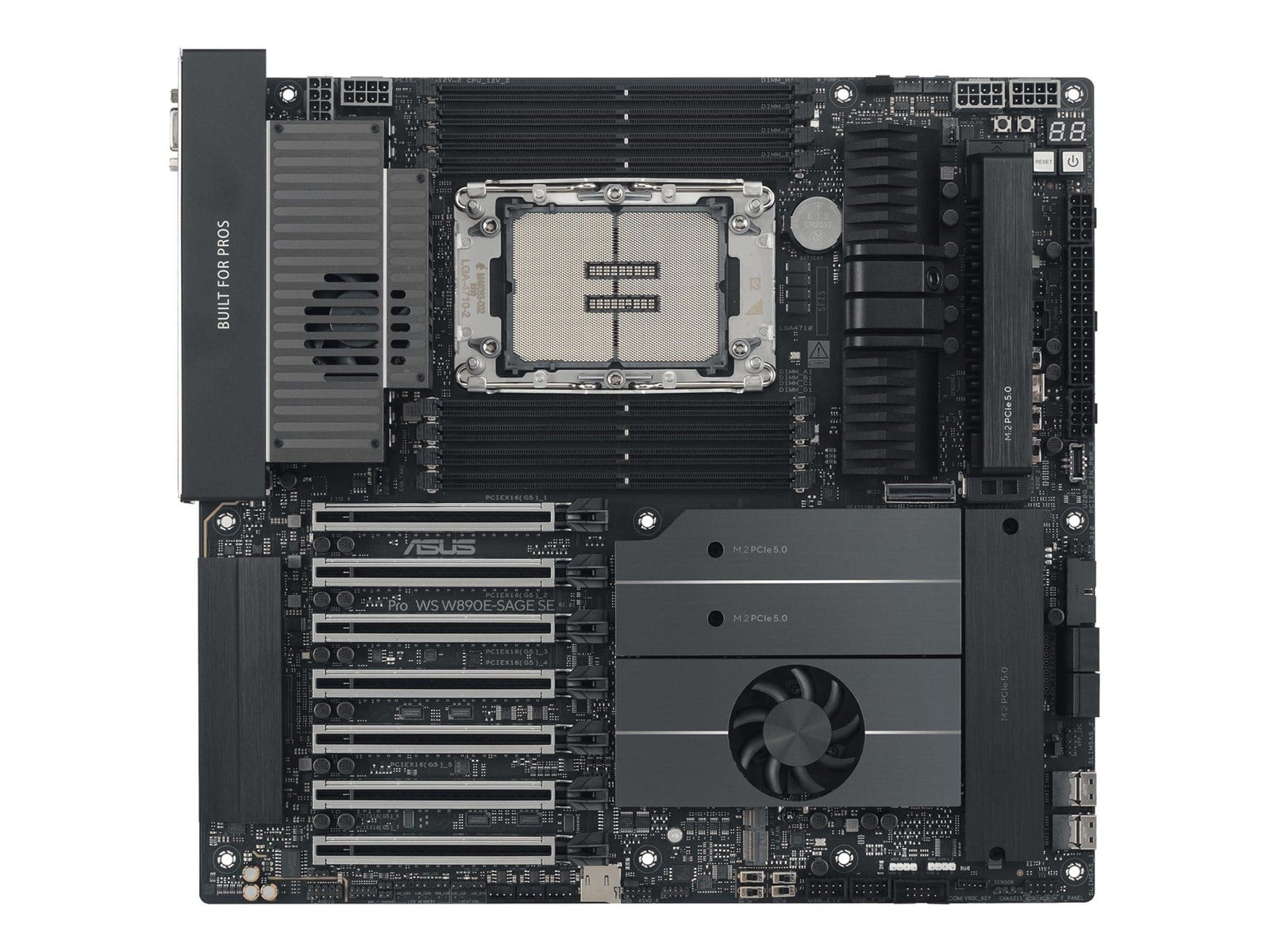 ASUS Pro WS W890E-SAGE SE Moderkort - Intel W890 - LGA4710-2 Socket ...