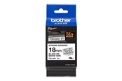 Papper, Fotopapper & Etiketter - Brother TZe-S241 - Black On White - Roll (1.8 cm x 8 m) - TZES241