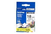 Papper, Fotopapper & Etiketter - Brother Tape brother 18 mm black/white - TZ241