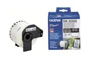 Papper, Fotopapper & Etiketter - Brother DK22205 / Continuous Length Paper Tape 62 mm x 30.48 m - DK22205