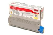 Skrivartillbehör-bläck-toner - OKI 43381905 Toner Yellow - Tonerkassett Yellow - 43381905