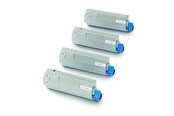 Skrivartillbehör-bläck-toner - OKI 43324408 Toner Black - Tonerkassett Svart - 43324408