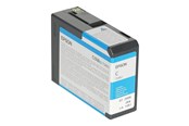 Skrivartillbehör-bläck-toner - Epson T5802 - Cyan Ink - Bläckpatron Blå - C13T580200