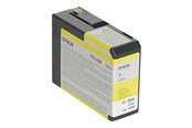 Skrivartillbehör-bläck-toner - Epson T5804 Yellow - Bläckpatron Yellow - C13T580400