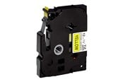Papper, Fotopapper & Etiketter - Brother P-Touch TZE-S631 black on yellow 12mm extra - TZ-S631