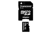 Flashram & USB Flash Drives - Transcend MicroSD/SD Std - 2GB - TS2GUSD