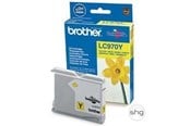Skrivartillbehör-bläck-toner - Brother LC970Y Yellow - Bläckpatron Yellow - LC970Y