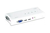 KVM switch - TRENDnet 4-Port USB KVM-omkopplare TK-409K - TK-409K
