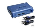 KVM switch - TRENDnet 2-Port USB KVM-omkopplare / Kablar - TK-207K