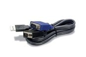 KVM cable - TRENDnet USB KVM-kabel 3,1 M - TK-CU10
