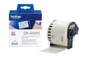 Papper, Fotopapper & Etiketter - Brother DK44205 / Continuous Removable Paper Roll 62mm x 30m - DK44205