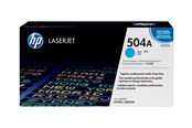 Skrivartillbehör-bläck-toner - HP 504A / CE251A Cyan Toner - Tonerkassett Blå - CE251A