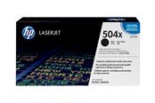Skrivartillbehör-bläck-toner - HP 504X / CE250X High Capacity Black Toner - Tonerkassett Svart - CE250X