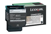 Skrivartillbehör-bläck-toner - Lexmark C544X1KG Toner Black - Tonerkassett Svart - C544X1KG