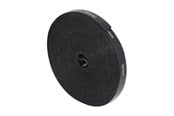 Kabel sleeve - Deltaco Hook and Loop Cable Tie 5 m - Black - CM05S