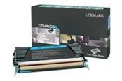 Skrivartillbehör-bläck-toner - Lexmark C736H1CG Toner - Tonerkassett Blå - C736H1CG