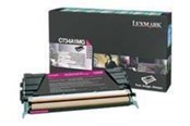Skrivartillbehör-bläck-toner - Lexmark C736H1MG Toner - Tonerkassett Magenta - C736H1MG