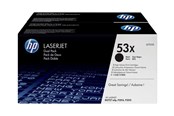 Skrivartillbehör-bläck-toner - HP 53X / Q7553XD - Black Laser Toner - Tonerkassett Svart - Q7553XD
