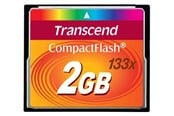 Flashram & USB Flash Drives - Transcend Compact Flash 133x - 50MB/s - 2GB - TS2GCF133