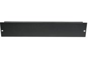 Systemtillbehör - TOTEN Dækpanel 2U 19 "svart - 19-TP02