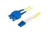 Nätverkskabel - Deltaco Fiberkabel LC - SC duplex 1m - LCSC-1S