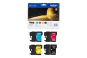 Skrivartillbehör-bläck-toner - Brother LC1100VALBP / LC 1100 Value Pack - Bläckpatron Blå - LC1100VALBP