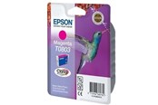 Skrivartillbehör-bläck-toner - Epson T0803 - Magenta Ink - Bläckpatron Magenta - C13T080340