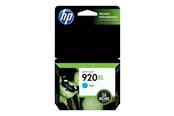 Skrivartillbehör-bläck-toner - HP 920XL / CD972AE High Capacity Cyan Ink - Bläckpatron Blå - CD972AE