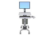 Väggfäste, AV-Möbel - Ergotron WorkFit C-Mod samma skärm - Max - recommended for - 24-198-055