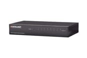 Switch - IC INTRACOM 8Port 10/100/1G nätverksswitch - 530347