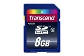 Flashram & USB Flash Drives - Transcend SDHC-minneskort - 8 GB - Class 10 - TS8GSDHC10