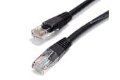 Nätverkskabel - Roline CAT.6/0.5 BLACK UTP-kabel Cat.6 RJ45/RJ45 0,5 M - 21.15.1525-100