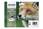 Skrivartillbehör-bläck-toner - Epson T1285 Multipack (Black Yellow Cyan Magenta) Ink - C13T12854010