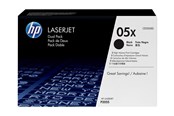 Skrivartillbehör-bläck-toner - HP 05XD / CE505XD 2-Pack Black Toner - Tonerkassett Svart - CE505XD