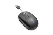 Mus - Kensington Mus ProFit™ utdragbar kabel - Mouse - Optic - Svart - K72339EU