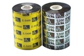 Skrivartillbehör-bläck-toner - Zebra ribbon 3200 wax/resin - Påfyllning av bläckband (termisk överföring) Svart - 03200GS06407