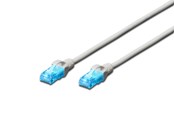 Nätverkskabel - DIGITUS Premium - Patch-kabel - Grå - 2m - DK-1511-020
