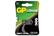 Batterier & batterigrepp - GP Fotolitium CR123A - 3702